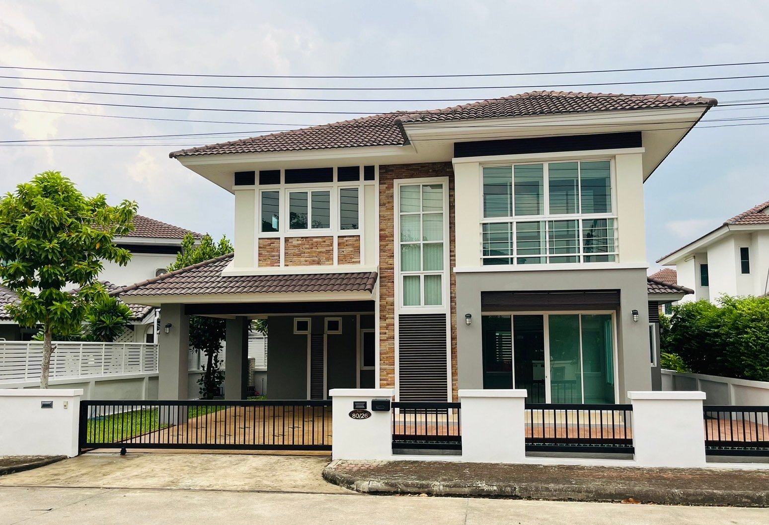 บ้านเดี่ยว 2 ชั้น โครงการอรสิริน 3 